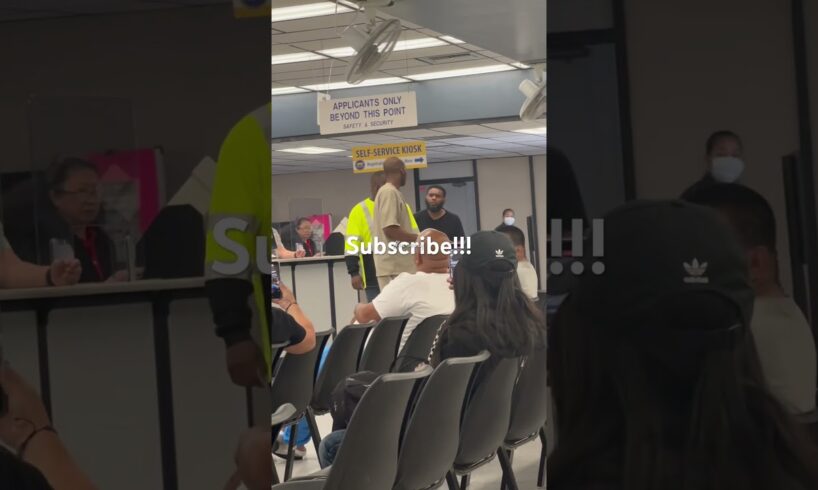 Fight at the DMV 😂😂😂 you ready???!!!