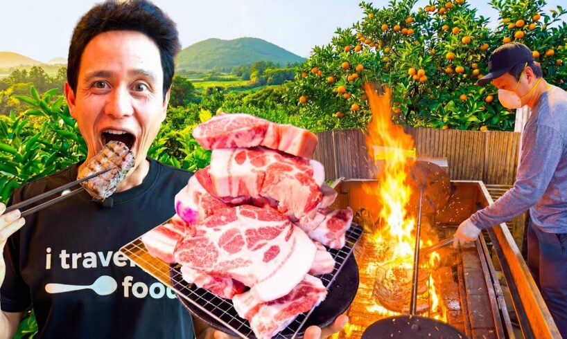 I Ate the Best Korean Food in Jeju Island!!