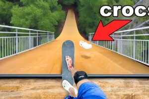 I Tried Extreme Sports in Crocs!