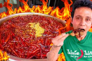 I Tried the World’s Spiciest Thai Food!! (Big Mistake)