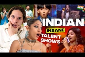 INDIAN Singing Shows are AWESOME! Waleska & Efra React to Indian Singing Shows Viral Moments 2025