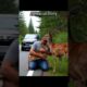 Kind-Hearted Man rescued Baby Deer Trapped in Net #rescue
