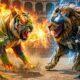 ⚔️ Legendary VENOM Lion 🆚 Savage HULK Tiger | Ultimate Wild Animal Fights Showdown