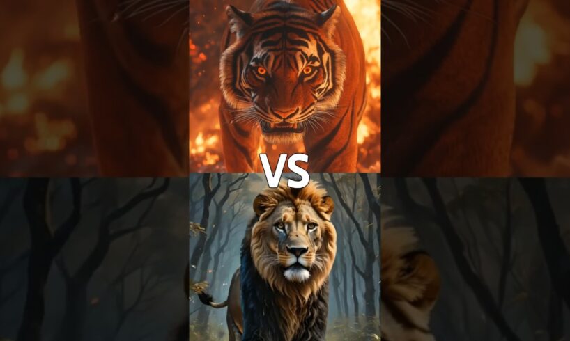 Lion vs Wild Animals (Tiger, Lion, Leopard, Bear)