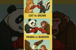 MIND BLOWING ANIMAL FIGHTS  | PART 3 🐅🦏🔥#usashorts #animalshorts #animals