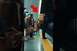 Man Risk your Life to Save a goat. #animals #rescue #goat #youtubeshorts