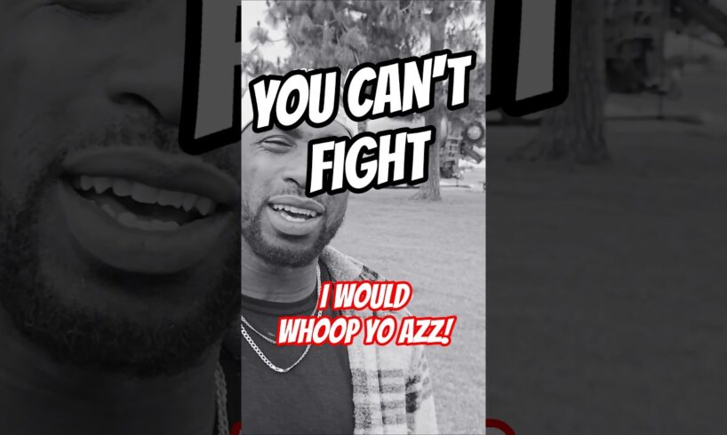 Most people can't fight #shorts #hiphopartist #hoodfights