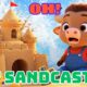 Oh! My Sandcastle 🏰 ABC Animals Play & Build | Beach Surprises – ABC Animals Sound Song