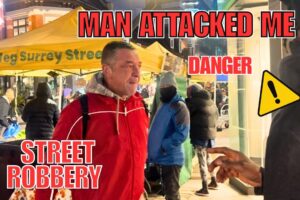 ROBBERY WHILE COOKING! Man Attacked Me DANGEROUS Street FIGHT