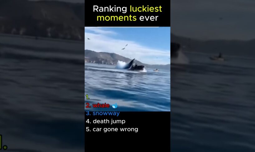 Ranking Insanely Lucky Moments of 2025 🍀