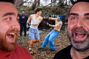 THIS IS INSANITY! LosPollosTV And Dad React To HILARIOUS STREETBEEFS FIGHTS!