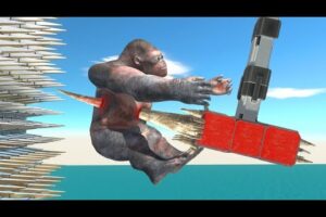 Throw in Spikes With Tentacle Hammer - Animal Revolt Battle Simulator