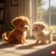 Two little cute puppies love story ❤️🧿. #love #viral #animal #youtubeshorts #shorts  #pets