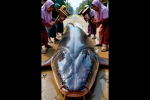 Village Women Strike Giant Eel… Watch What Crawls Out 😱