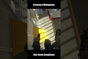 Kocheng of Madagaskar Near Death Compilation #cs2 #counterstrike2