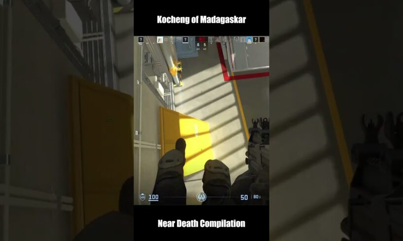 Kocheng of Madagaskar Near Death Compilation #cs2 #counterstrike2