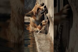 A Snake, A Fox, And A Hero Dog… What Happens Next Is Unreal 😳 #animalrescue #bravedog #foxrescue