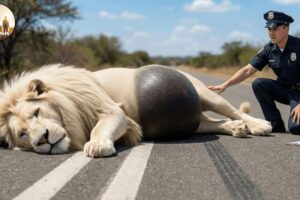 Animal Rescue: Albino Lion Desperately Seeks Help from Hospital Staff #156