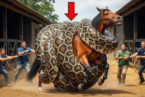 Animal Rescue Compilation | Brave Soldiers Rescue Horse from Giant Python