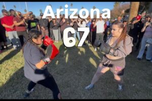 Arizona Episode 67 KOs ,Women,  street boxing Documentary