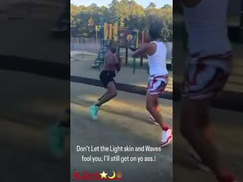 Arkansas Hood Fights: Randy Bandz vs AG (Hot Springs) #16shotemvisualz #LRHN #501 #Boxing