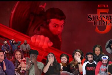 Best Reactions to “Jonathan Saves Steve” Scene | Stranger Things 5x8 Finale | The Rightside Up