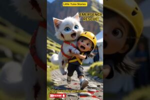 Cat Rescue | Viral AI Cartoon Short | Heartwarming Animal Rescue Kindness Video #cats #shorts #ai