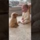 Cutest Baby and Puppy