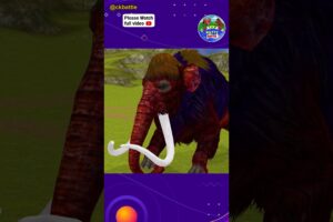 ELEPHANT VS MAMMOTH Who will win? By Wild Animals