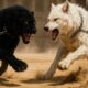 🔥 Giant Black Panther Vs Giant Wolf | Ultimate Animal Fight | Who Is The King?
