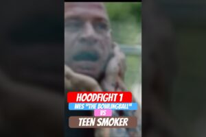 HOODFIGHT 1 : Wes “The Bowlingball” VS Teen “ZAZA” SMOKER #fighting #hoodfights #gameplay #fight