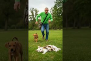 Hero Puppy Saves White Kitten From SCORPIONS! Emotional Rescue 🐕  @FunnyBeans-12