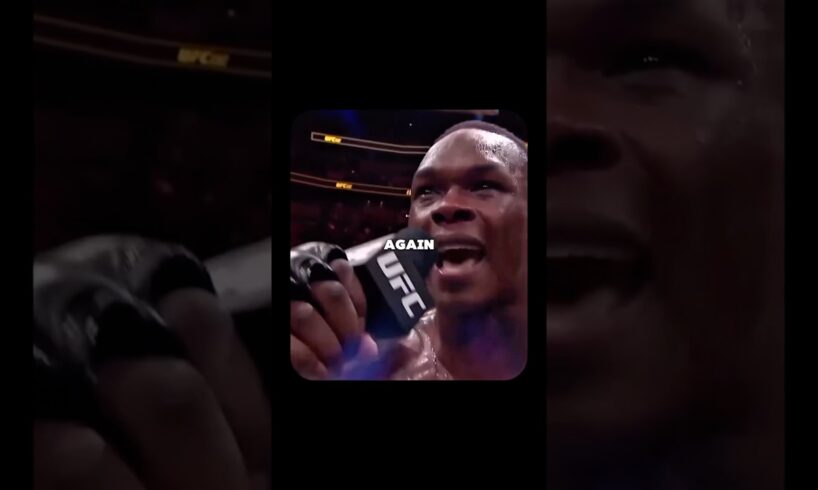 How Israel Adesanya Breaks Fighters Before The Fight