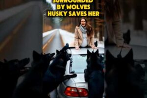 Husky Saves Pregnant Woman from Wolves! Hero Dog Rescue