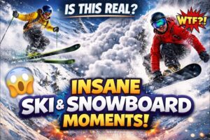 INSANE Ski & Snowboard Moments 🤯❄️ | Crazy Jumps, Tricks & Avalanches | IS THIS REAL?