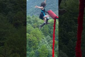 Insane Bungee Ever Jumping 😍 | Extreme Adventure Vlog #shorts #youtubeshorts #bungee #bungeejumping