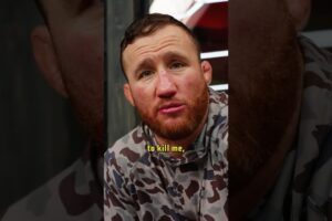 Justin Gaethje is locked and loaded #ufc324