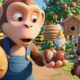 🐒 Kids Monkey King: Little Monkey’s Fun Farm Adventure & Animal Rescue! 🚜🍎