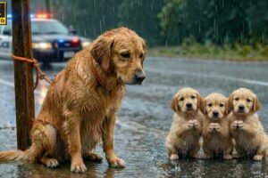 Kind Man Rescues Abandoned Mother Dog and Puppies - It will touch your heart.