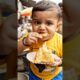 Little Cute Angry Baby Fights Samosa Wala for Free Samosa! #BabyComedy #FunnyBaby #CuteBaby #Samosa