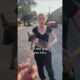 Man Saves Dog From Deranged Woman 🥲❤️ #shorts #save
