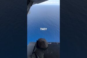 Marine throw rock in ocean during flight 😳😳  #giveaway #shorts #yosho