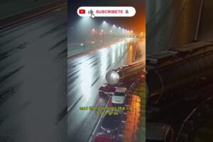 Massive Tanker Truck Out of Control on Highway (CCTV Footage)
