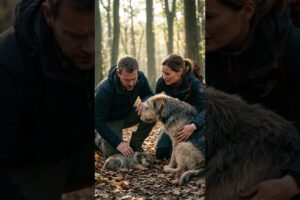 Mother dog saves her puppy #rescue #humanity #rescueanimals