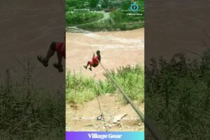 My Morning Commute is Boring, But HERS is an Extreme Sport! 😂 This is a BIG Nope For Me! #zipline