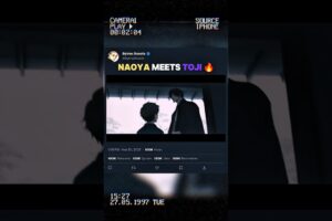 Naoya Meets Toji 🔥 #jujutsukaisen #anime #animeedit #jjk #toji #naoya