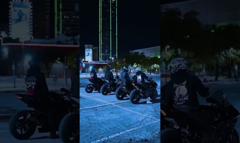 Night rides are always a vibe #motorcycle #motorbike #bikerhub #motorcycles  #bikergirl  #bikerguy