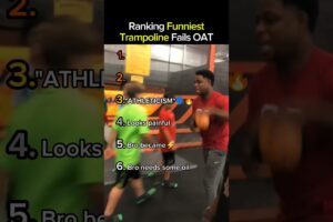 Ranking The FUNNIEST Trampoline Fails OAT
