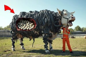 SAR Team Rescues Cow Covered in Snakes – Dramatic & Heartwarming Rescue