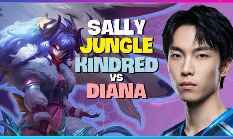 Sally Unleashes Flawless Challenger Kindred Jungle Pathing and Mechanics Engsub